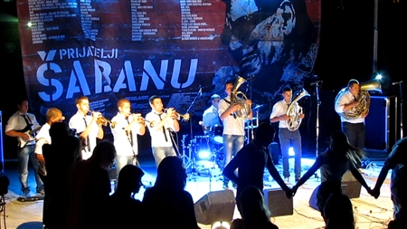 Школски дувачки оркестар на Нишвилу